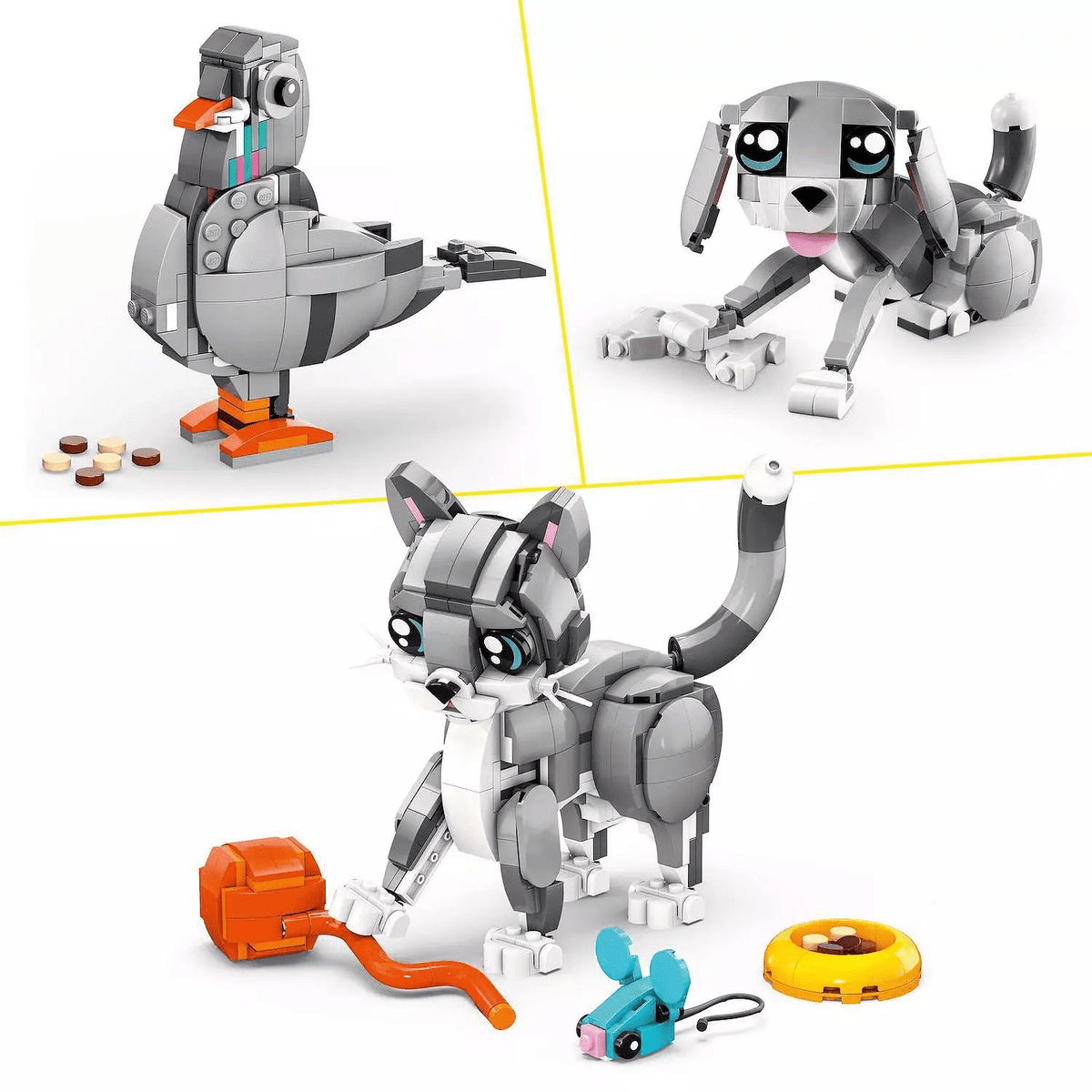 LEGO 66810 Animal Lover's Gift Set-Gift for Christmas-Boys, Girls, & Kids, Ages 8+